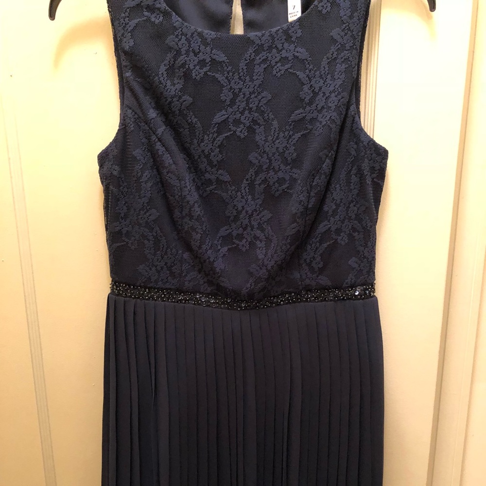 Formal blue dress
